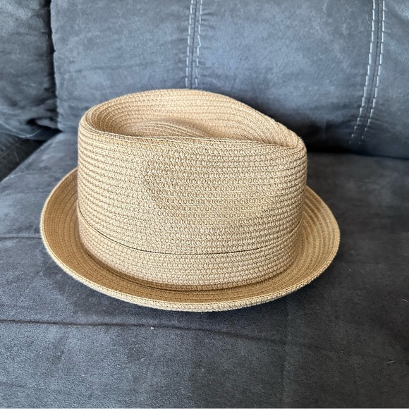 Bailey of Hollywood Billy Men’s Straw Fedora | Color: Latte | Size: Medium - Picture 5 of 6